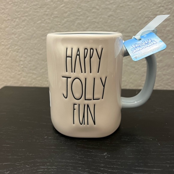 Happy Jolly Fun frosty the snowman mug - Picture 1 of 2